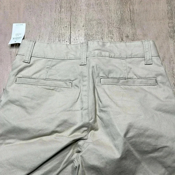 Gap flat front khaki pants size 7, NWT - Picture 4 of 4